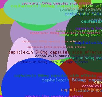 cephalexin 500mg capsules side effects